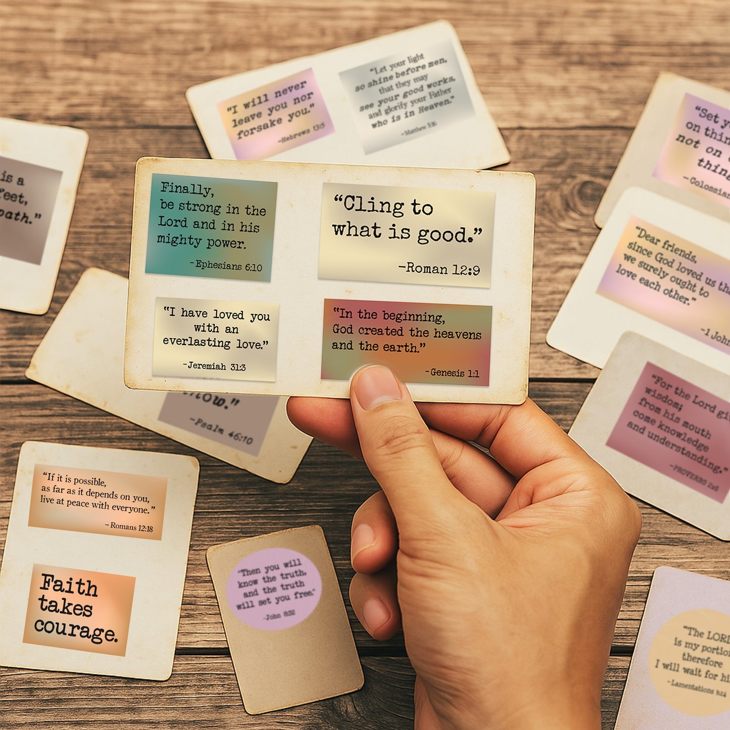 150 PCS Christian Bible Verse Stickers - Daily Reminder Prayer Scripture Pack for Laptop, Water Bottles, Waterproof & Vinyl